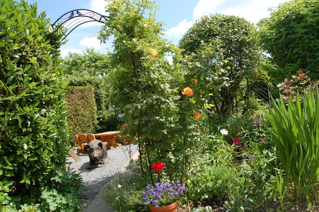Hotel-Ferienwohnungen Cafe Maarblick Schalkenmehren Exteriör bild